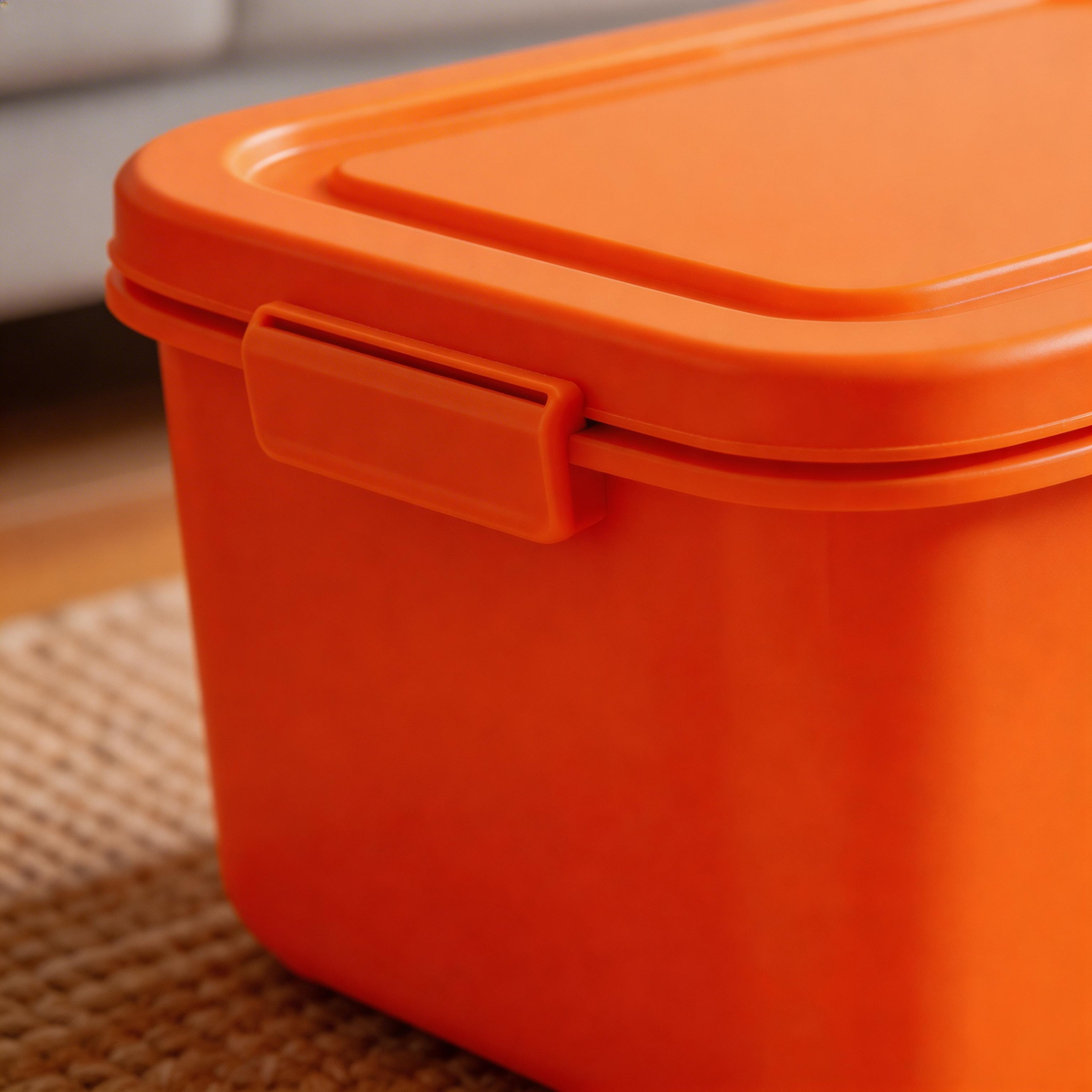BOXAVERA – Orange Organizer Box for Modern Home Storage