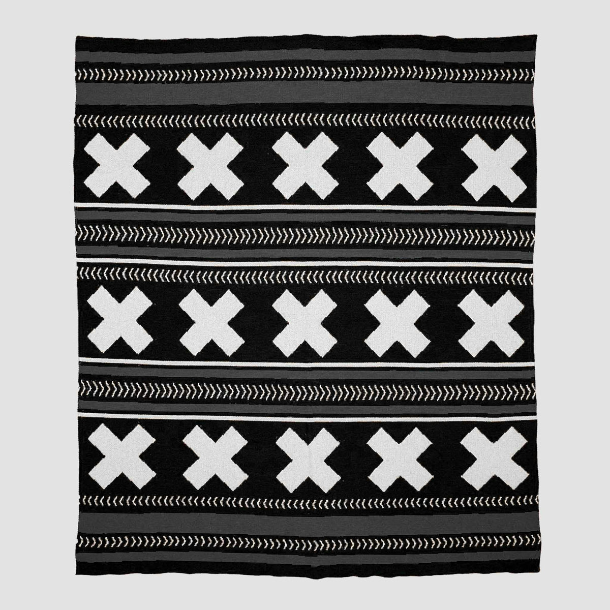 Cotton Sustainable Knit Throw Blanket | Mesa