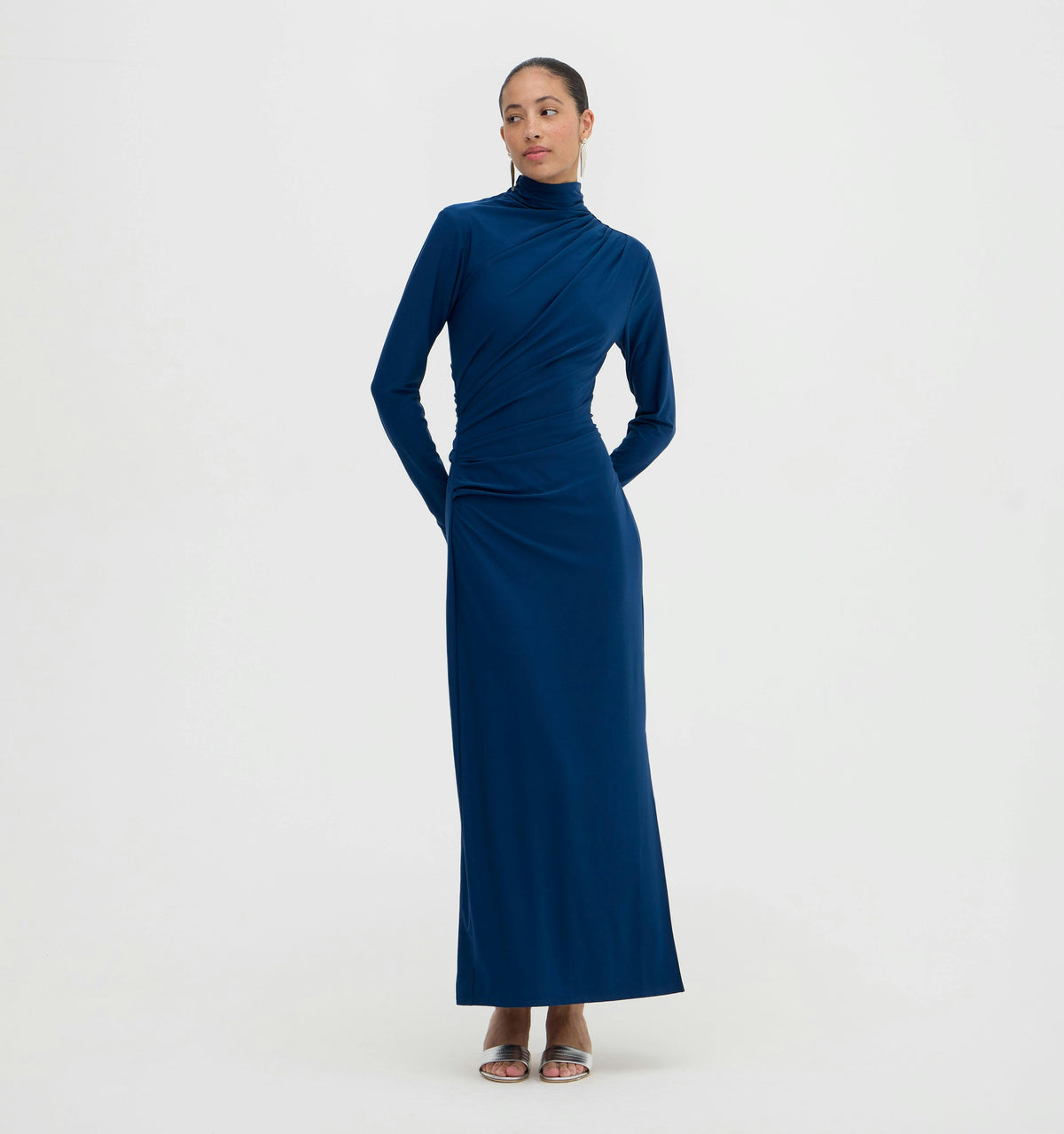 The Rizzo Dress - Peacock Blue