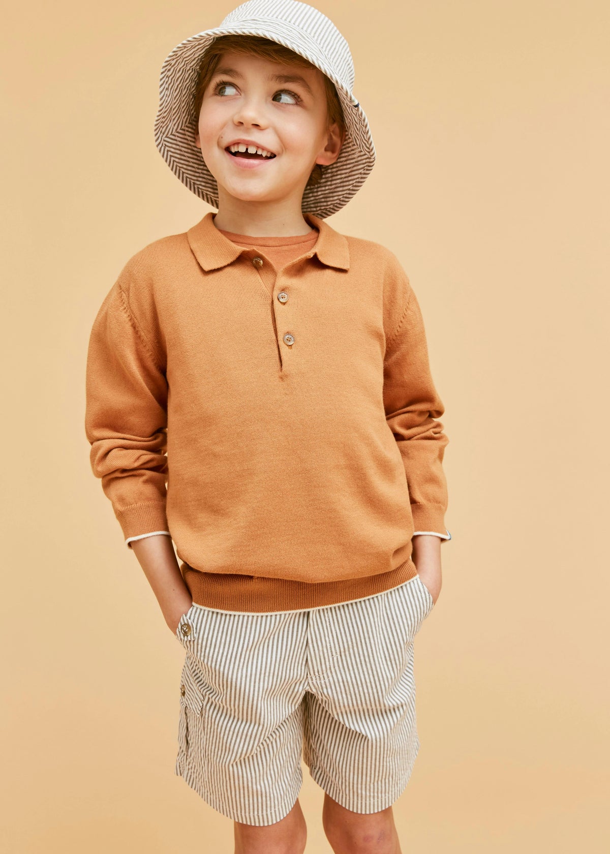 Cargo Seersucker Shorts
