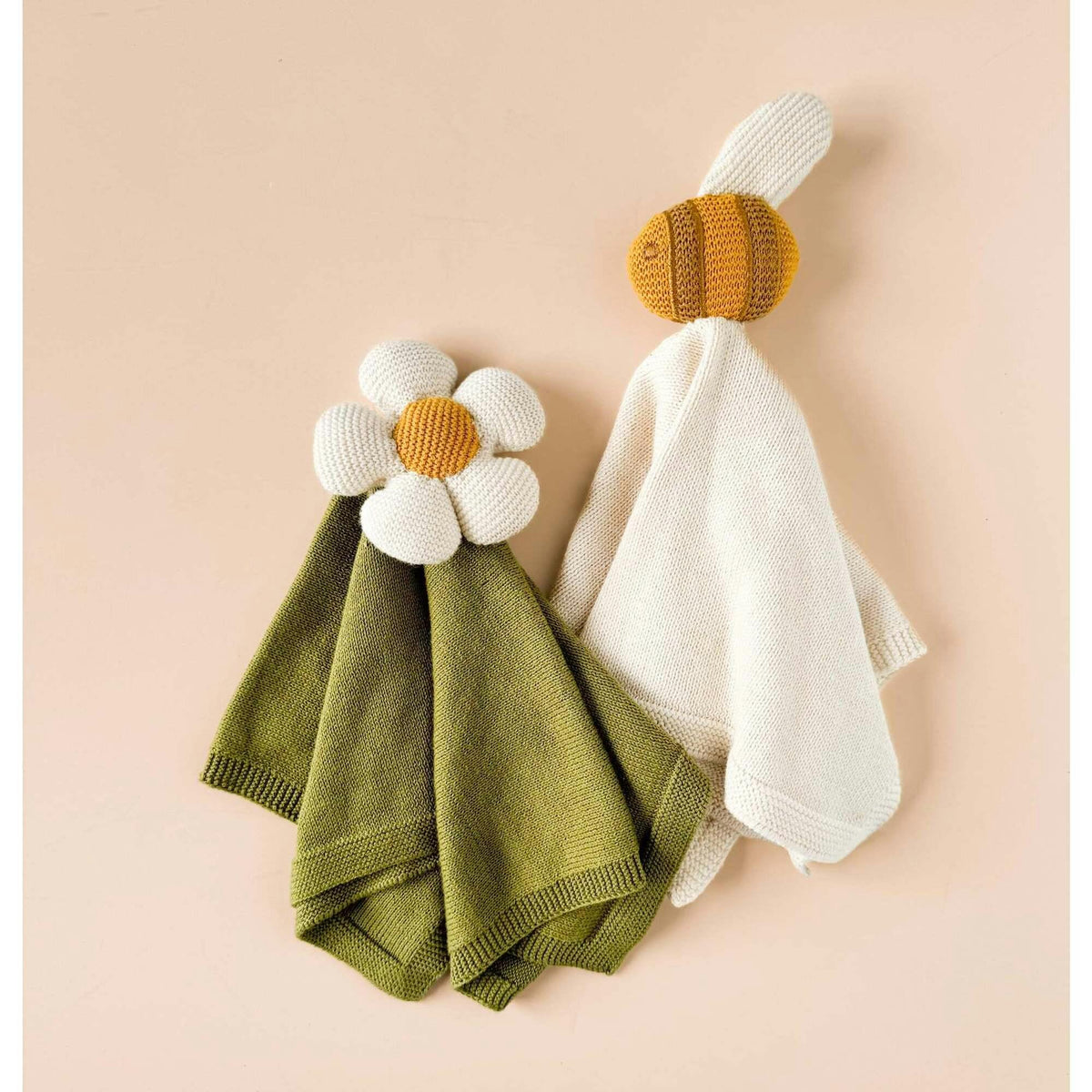 Organic Cotton Flower Lovey