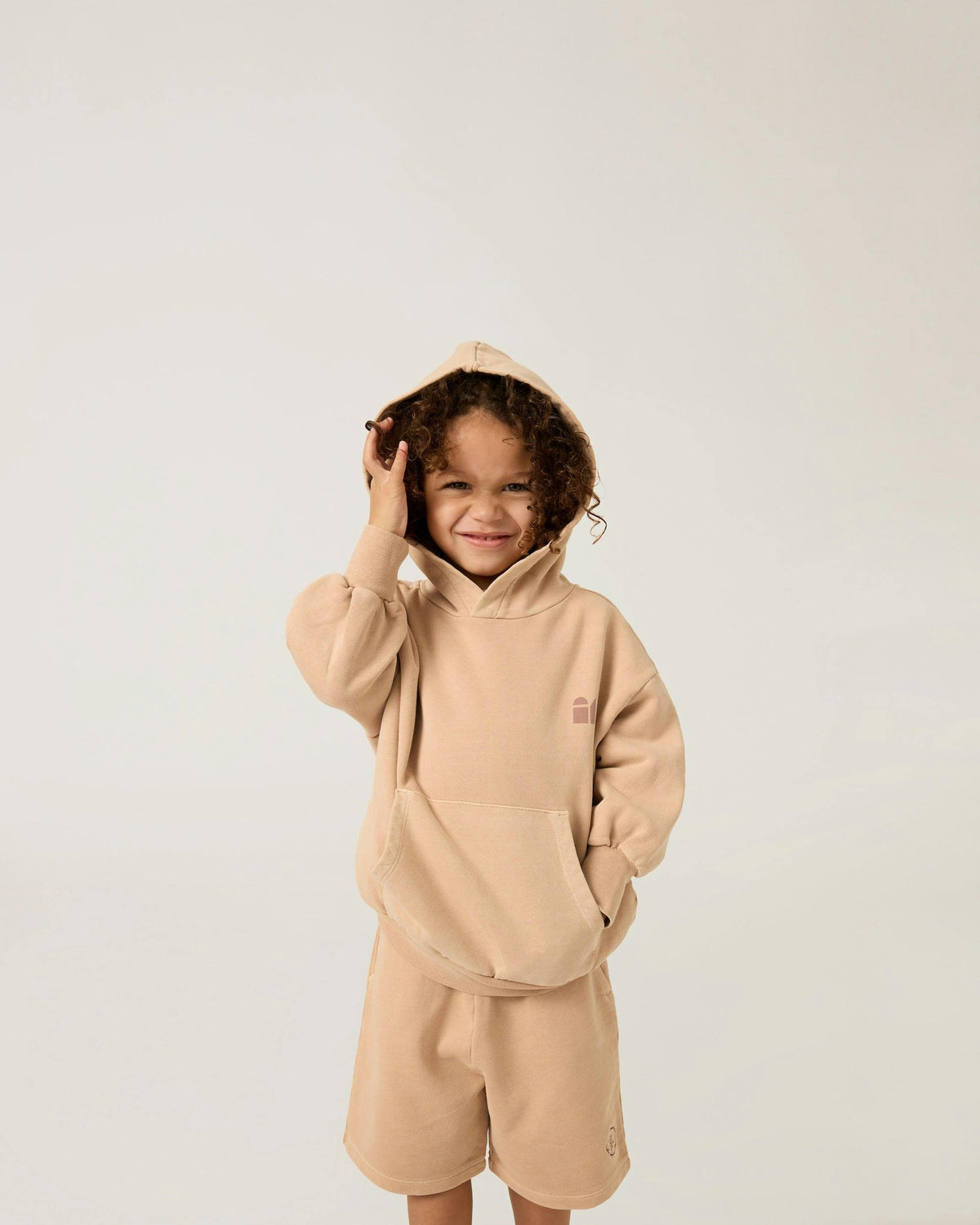 Little Locals Natural Dye Pullover in Latte