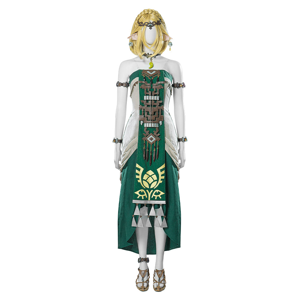The Legend of Zelda: Tears of the Kingdom - Princess Zelda White Dress Cosplay