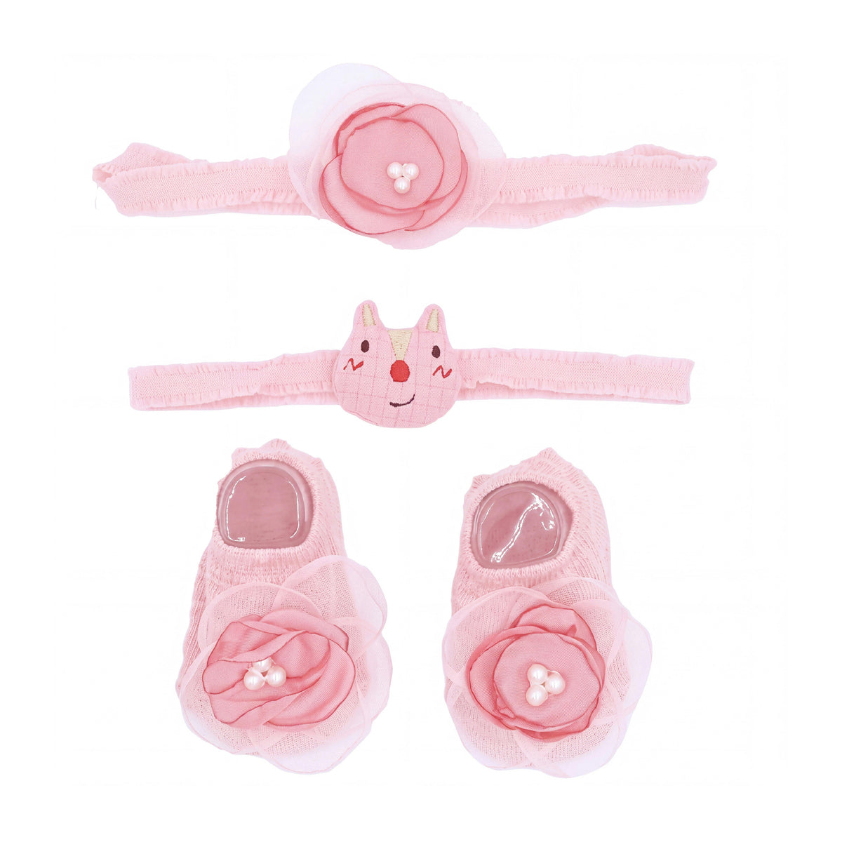Little Blossoms Headband & Sock Gift Set