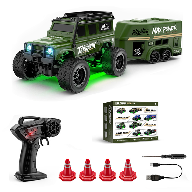 1/64 scale mini desktop crawler car