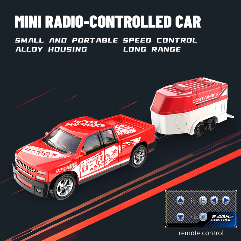 1/64 Mini Portable Alloy Off-Road Remote Control Car - TCY23