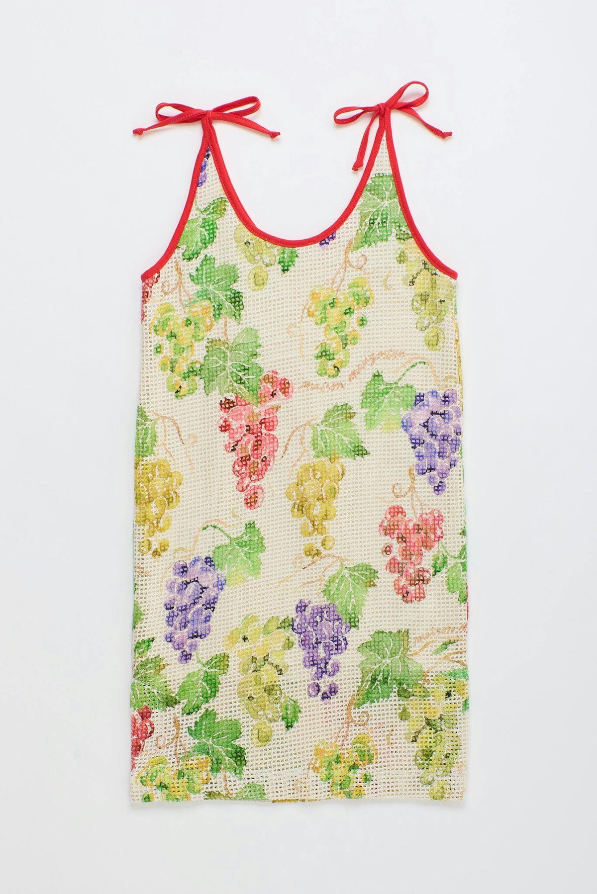 UVAS MESH DRESS ANGORA