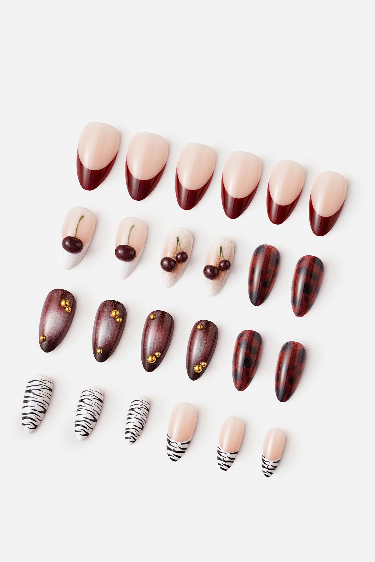 WILD INSTINCT - ALMOND PRESS-ON NAILS