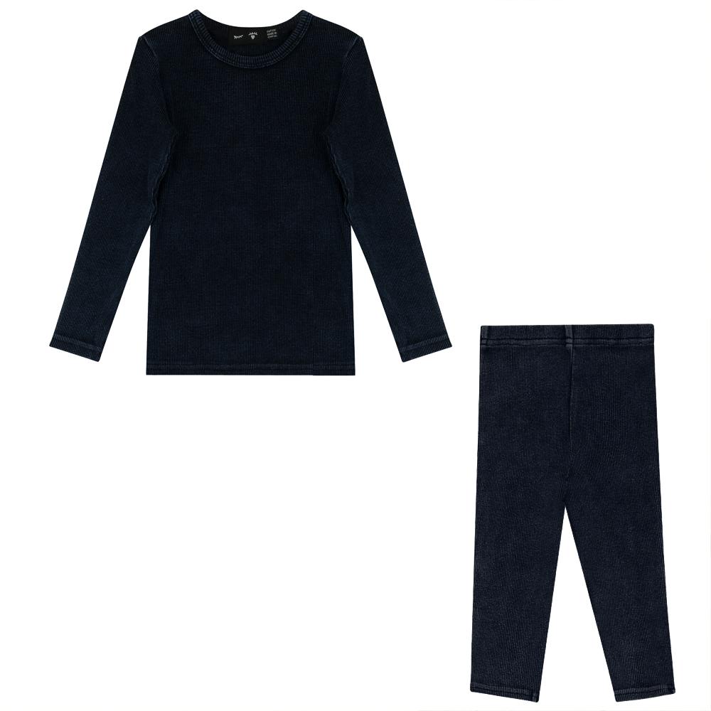 Wash Denim 2 PC Set