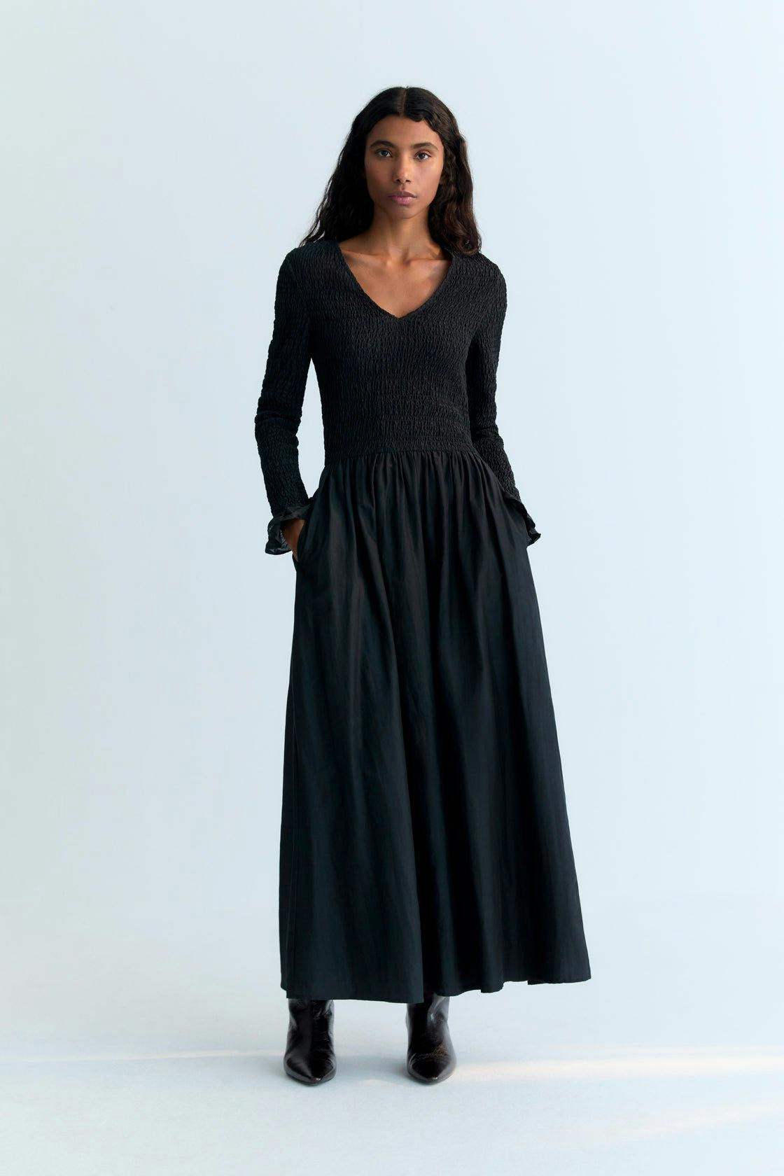Luly Woman Dress Eclipse Noir