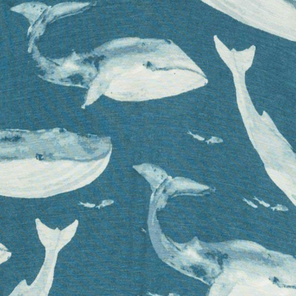 Blue Whale Bamboo Pocket Bloomer