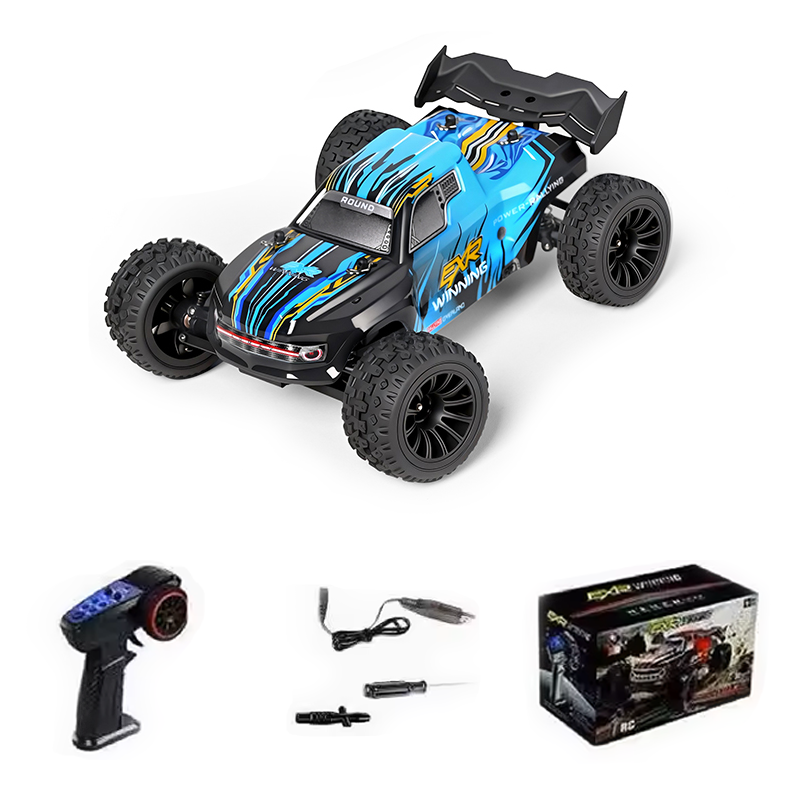 1/24 Scale Electric 2WD High-Speed Alloy Off-Road Rock-Crawling Monster Truck-WLY27