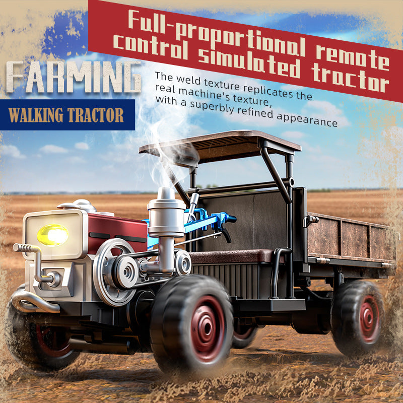 1/18 scale full-scale simulated tractor crawler - JJY40