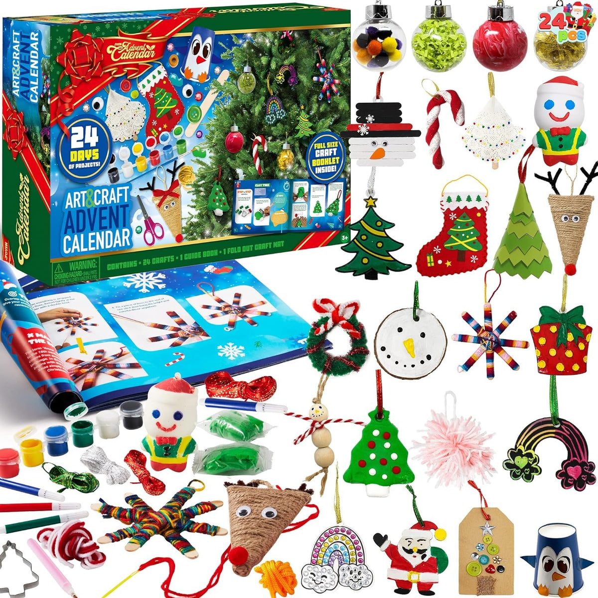 24 Days Christmas Art & Craft Advent Calendar
