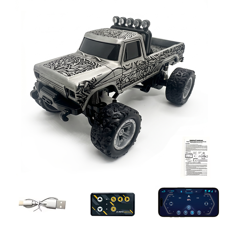 1/64 Scale Viking Figure Alloy RC Vehicle - TC02