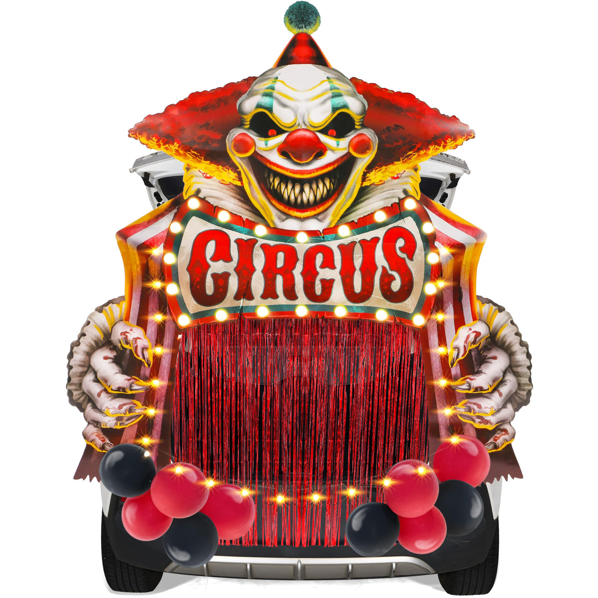 Halloween Clown Circus Carnival Theme Decorations Kit