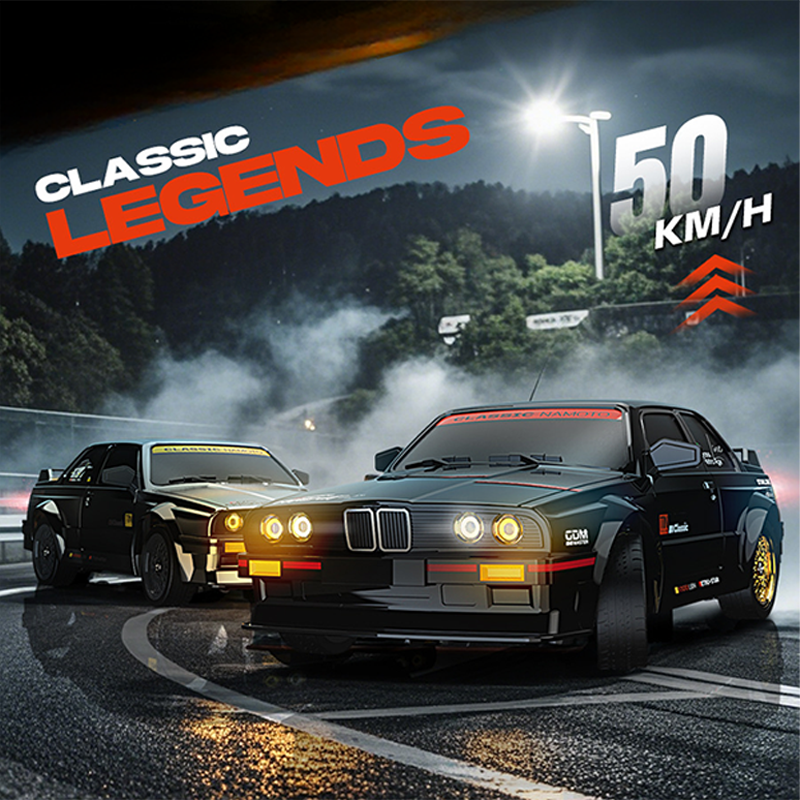 1/16 Full Scale High-Speed 4WD RC Drift M3 Car (50 km/h) -1601