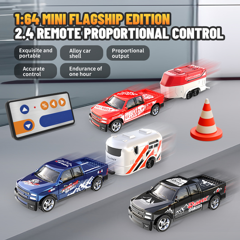 1/64 Mini Portable Alloy Off-Road Remote Control Car - TCY23