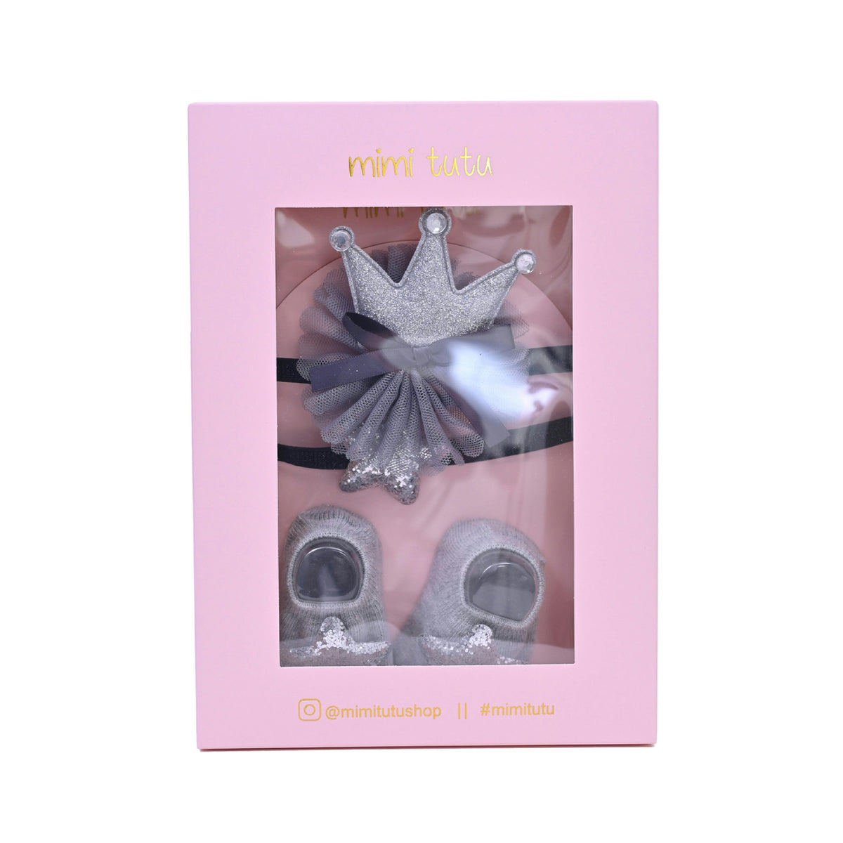 Little Blossoms Headband & Sock Gift Set