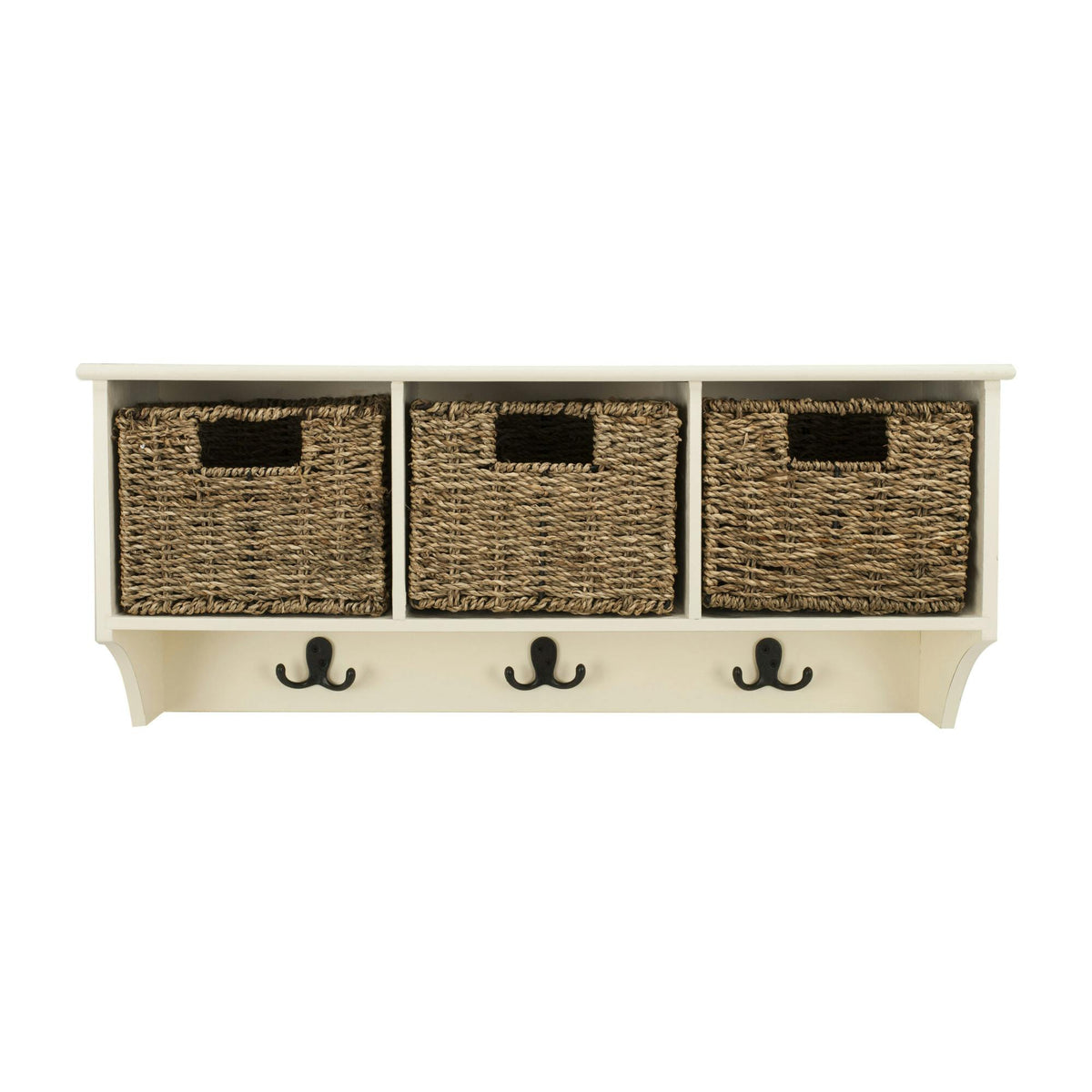 Finley Hanging 3-Basket Wall Rack