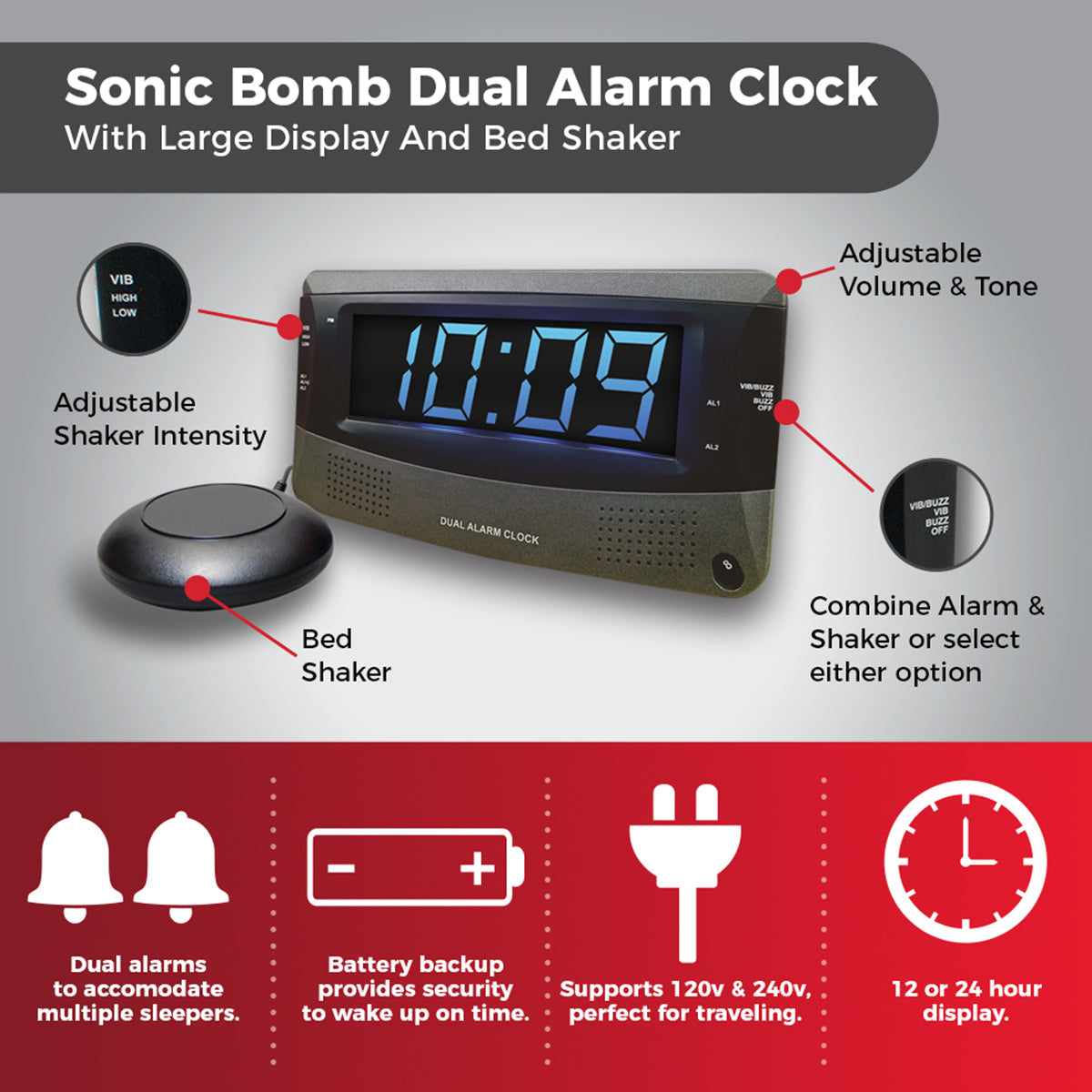 Alarm Clock for Heavy Sleepers