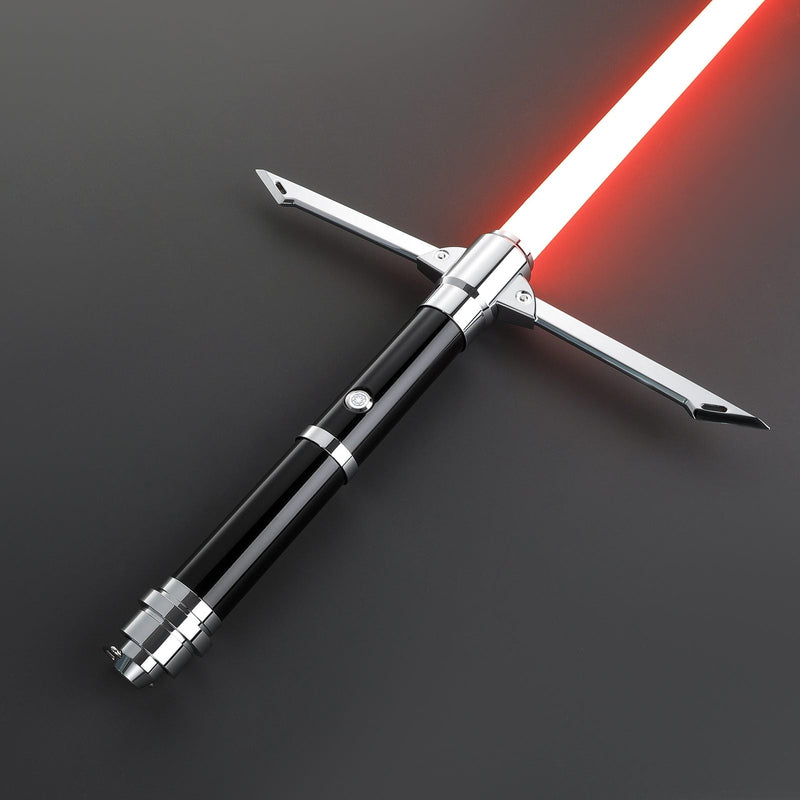 The Templar Crossguard Lightsaber | Medieval Knight Heavy Dueling Saber