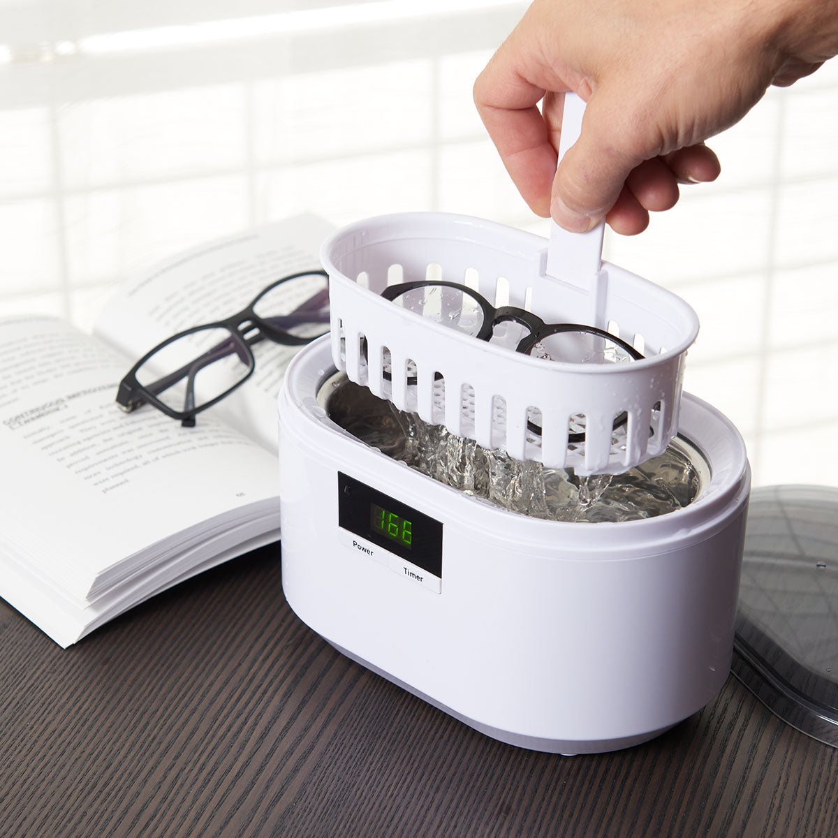 Ultrasonic Eyeglass Cleaner
