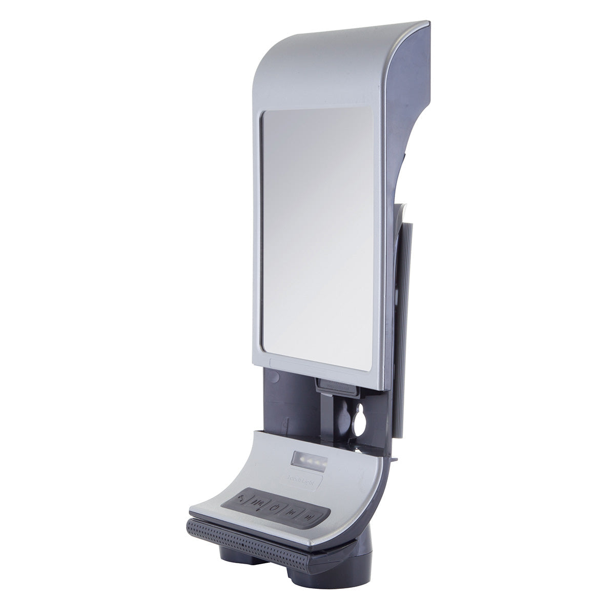 Fog-Free Shower Mirror and Bluetooth Speaker