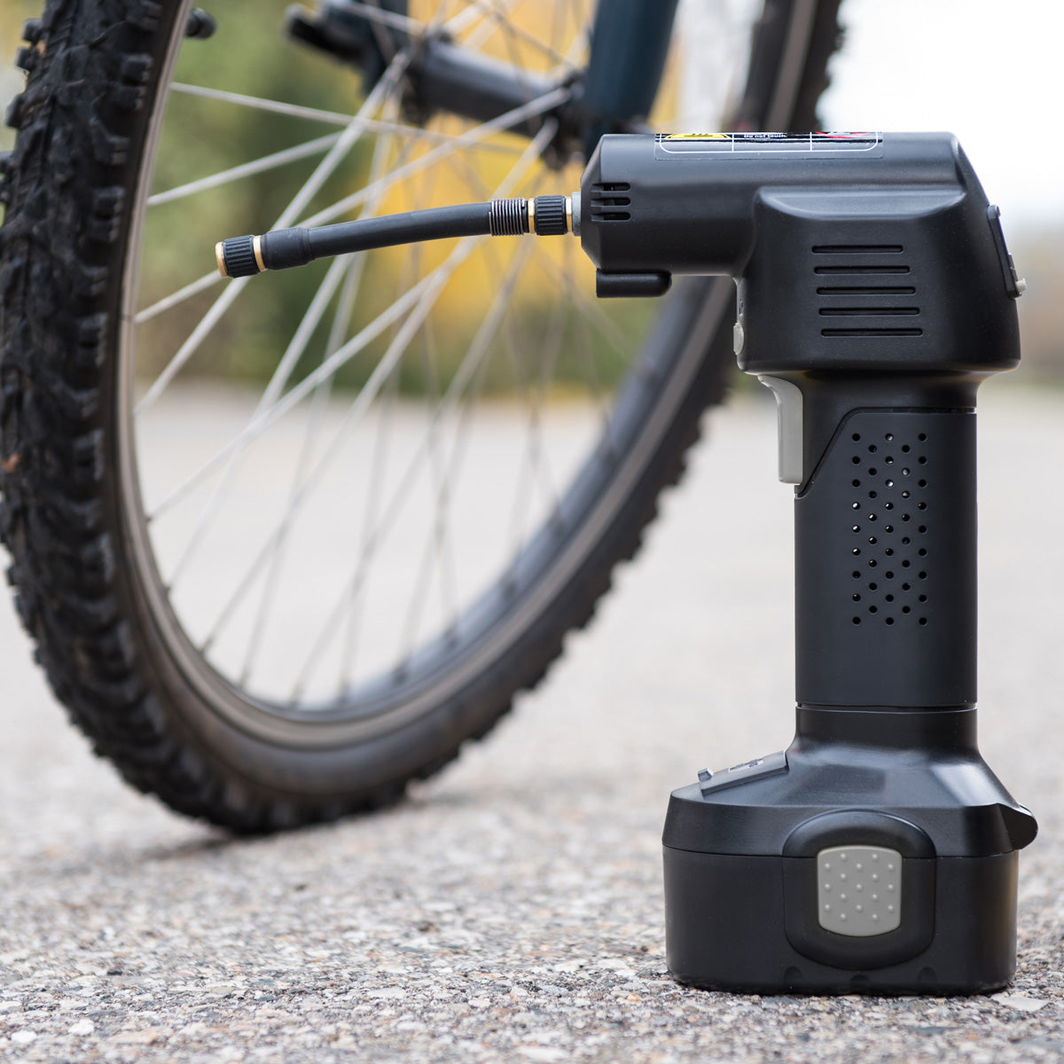 Rechargeable Tire Inflator by Sharper Image