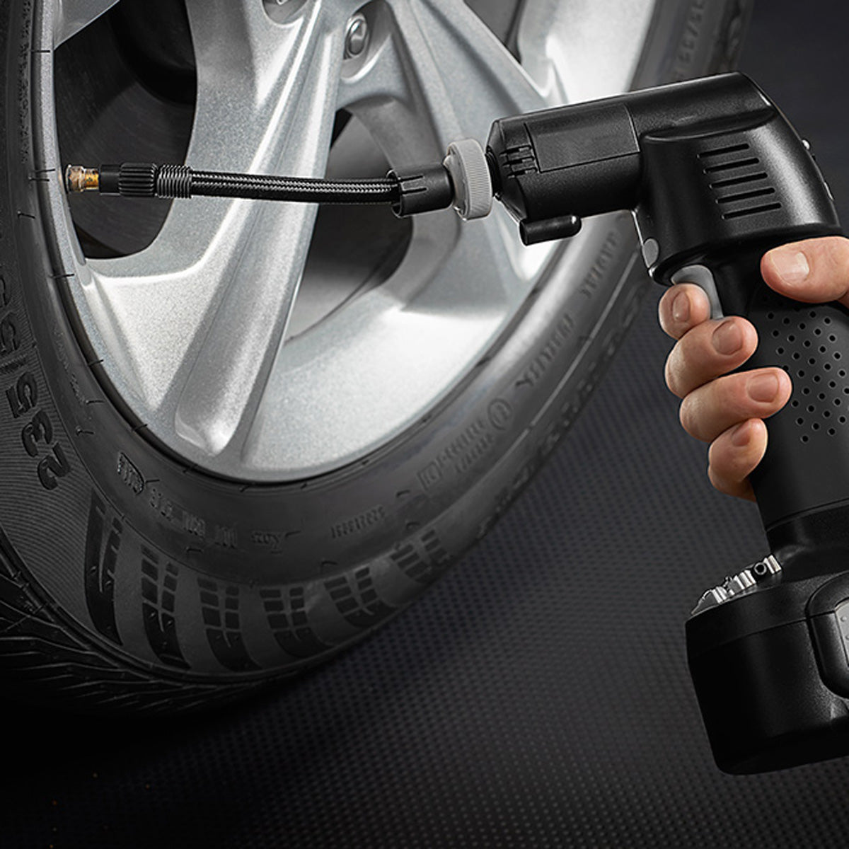 Rechargeable Tire Inflator by Sharper Image