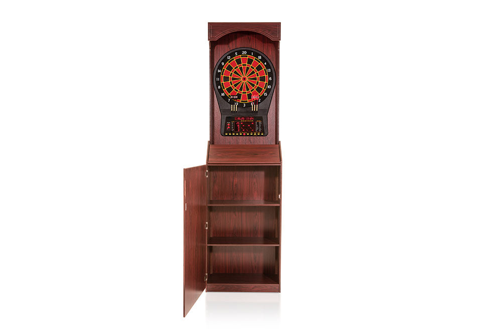 Electronic Arcade Dartboard Cabinet with Cricket Pro