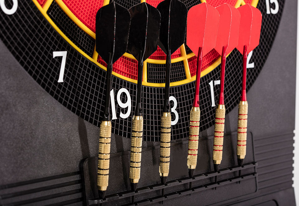 Electronic Arcade Dartboard Cabinet with Cricket Pro