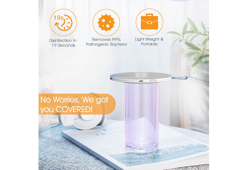 UV-C LED Multi-Function Sterilizing Lid