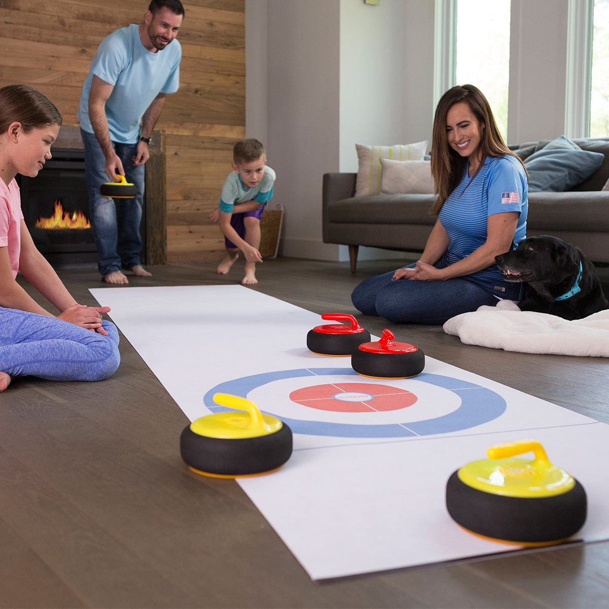 Hovering Curling Set