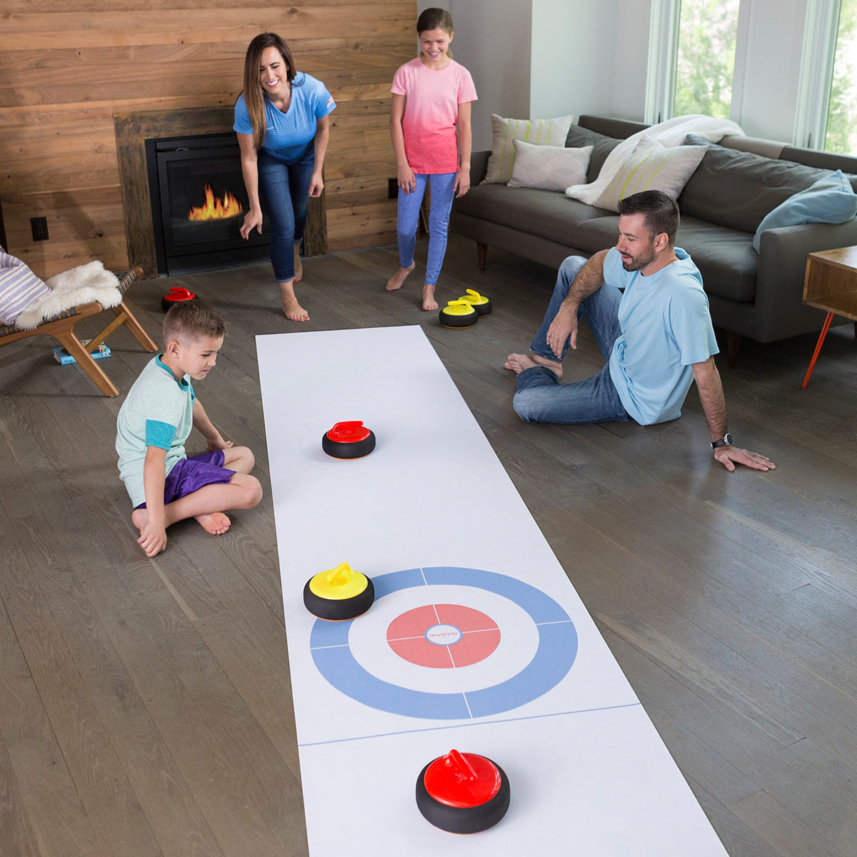 Hovering Curling Set