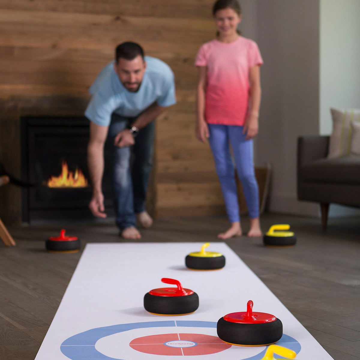 Hovering Curling Set