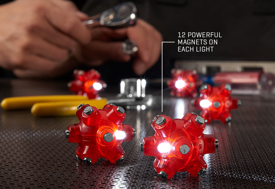 Magnetized Mini Lights (Set of 5)