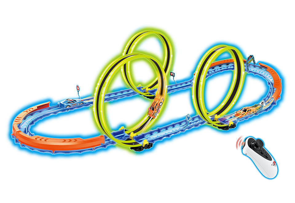 Glowing RC Race Set