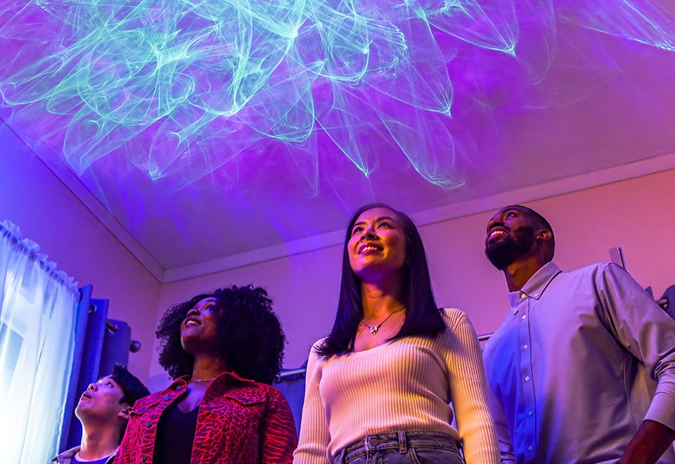 Laser Nebula Projector