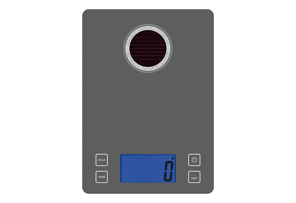 Light Powered Kitchen Scale