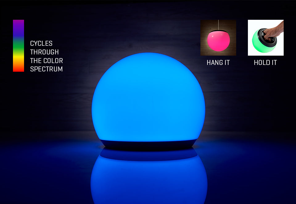 Portable LED Orb Light
