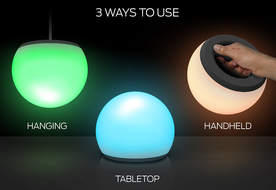 Portable LED Orb Light