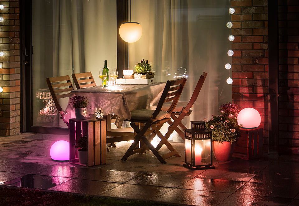 Portable LED Orb Light