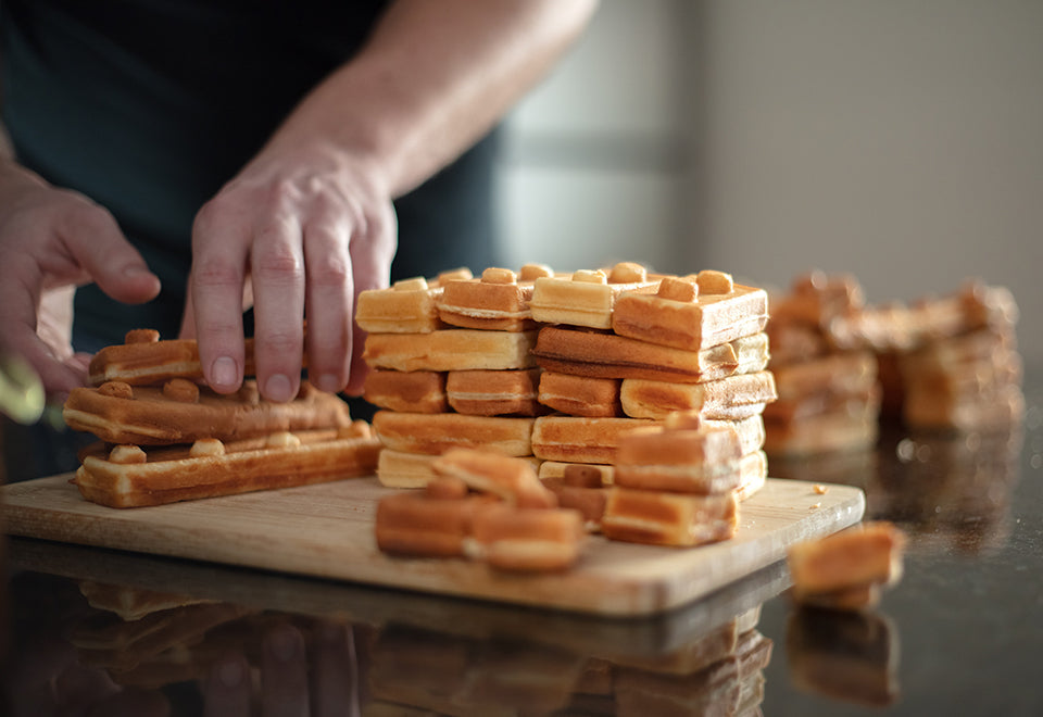 Building Bricks Waffle Maker