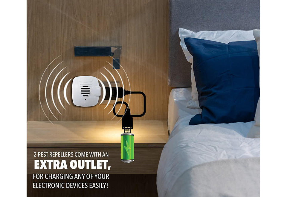 Ultrasonic Pest Repellers (6-Pack)