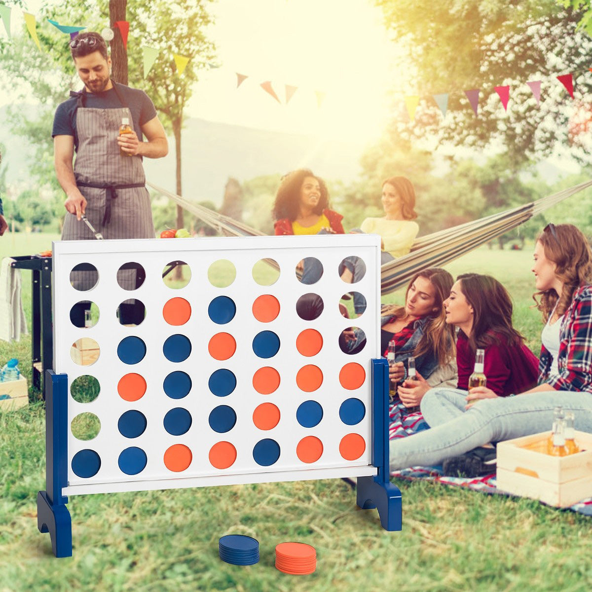 Giant 4-in-A-Row Game