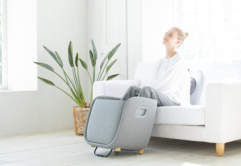 Foot and Calf Massaging Ottoman