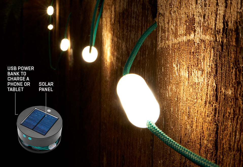 Solar Powered String Lights