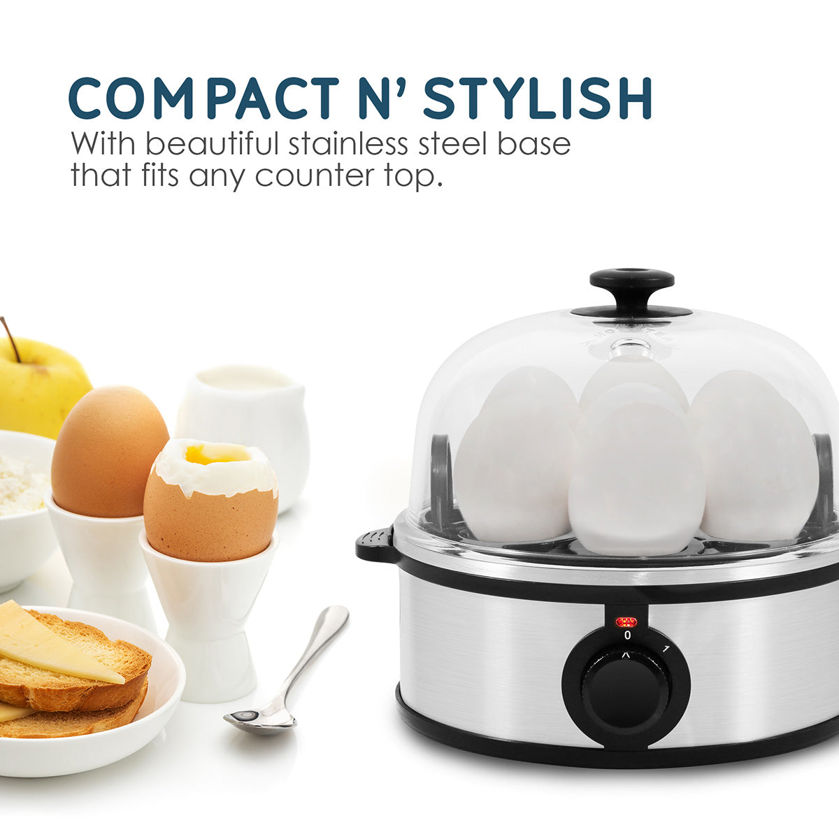 Stainless Steel Easy Egg Cooker