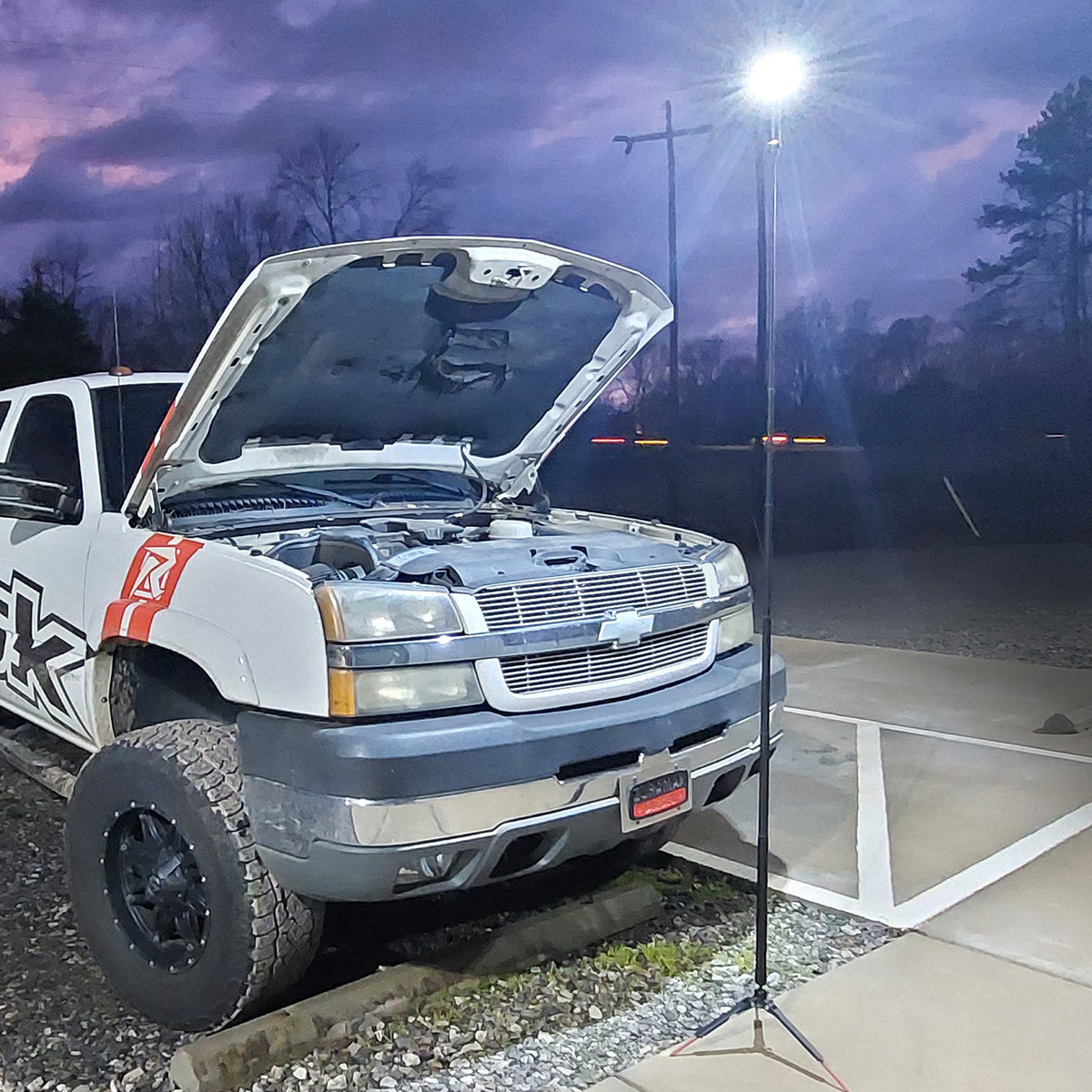 Rechargeable Floodlight and Spotlight